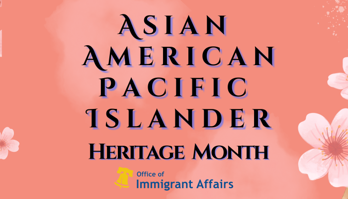 Graphique du Mois du patrimoine de l'AAPI.